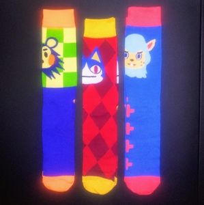 Animal Crossing casual crew socks